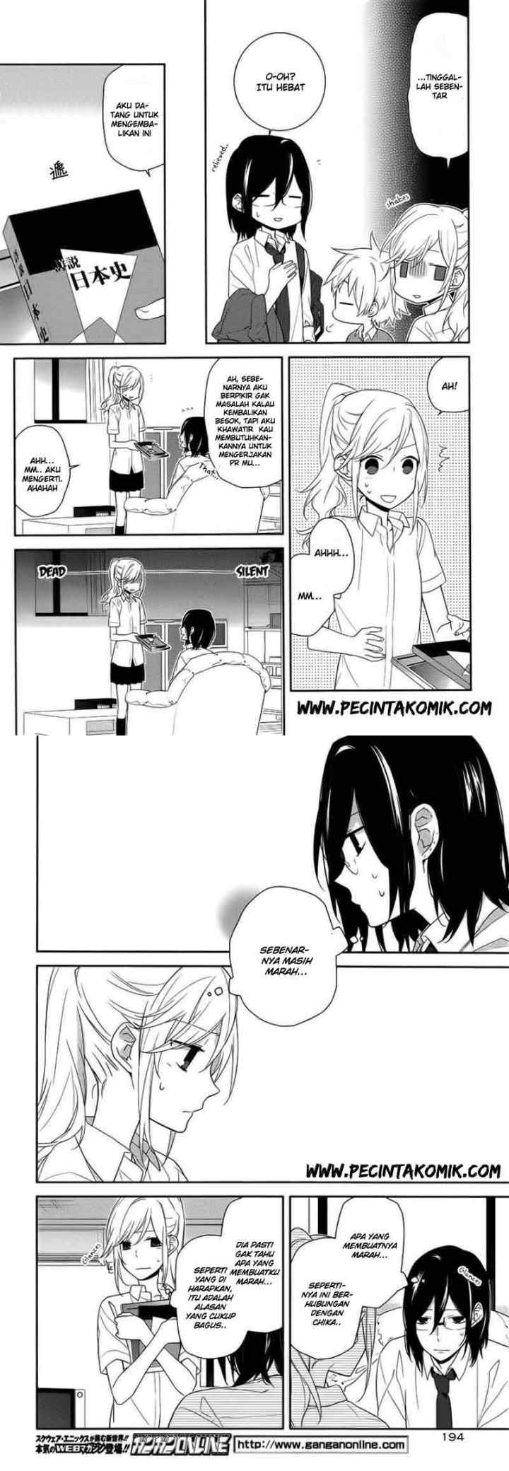 Horimiya chapter 22 halaman 12