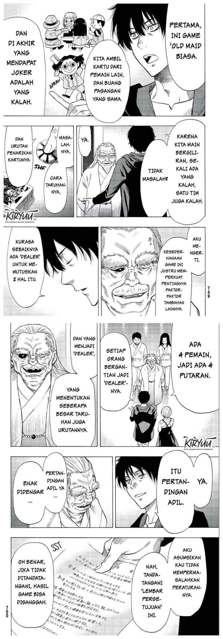Tomodachi Game chapter 56 halaman 13