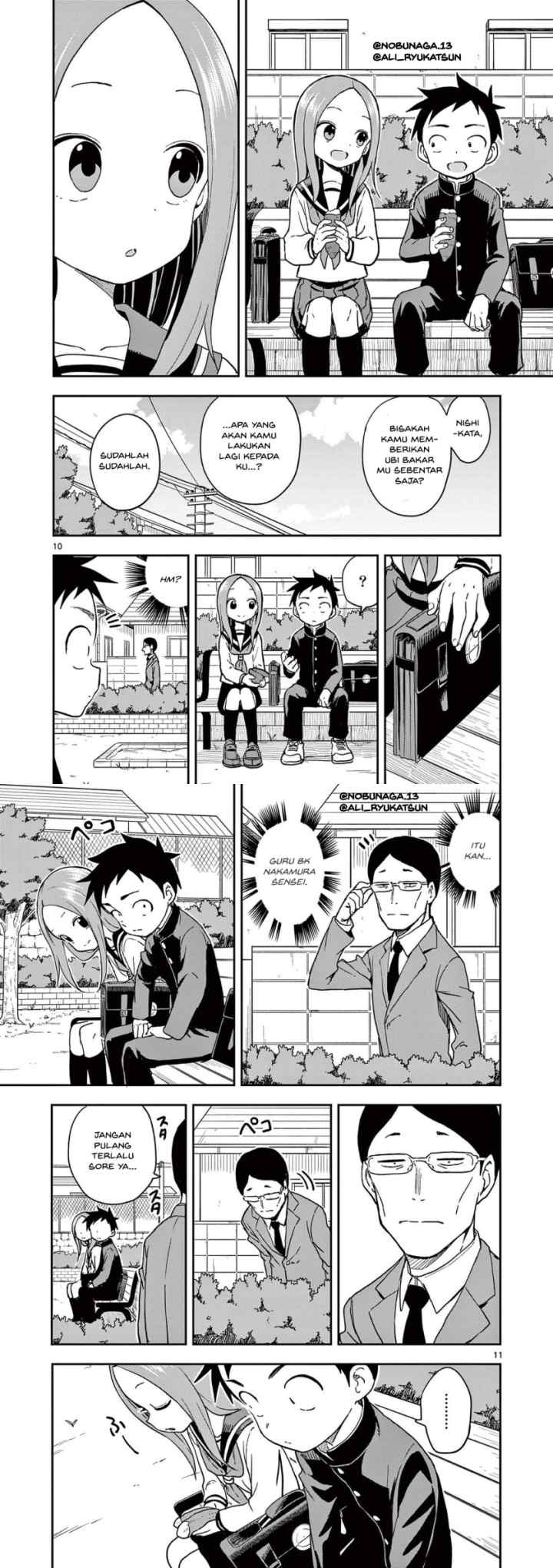 Karakai Jouzu no Takagi-san chapter 155 halaman 7