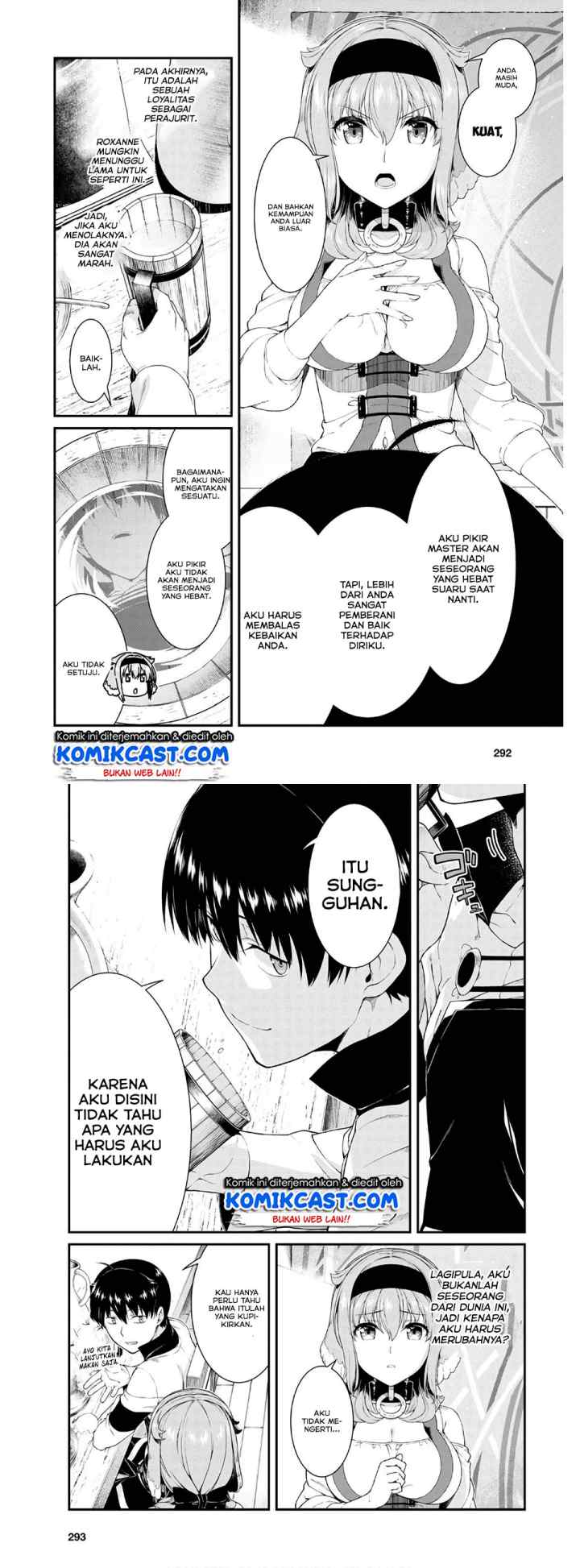 Isekai Meikyuu de Harem wo chapter 37 halaman 6