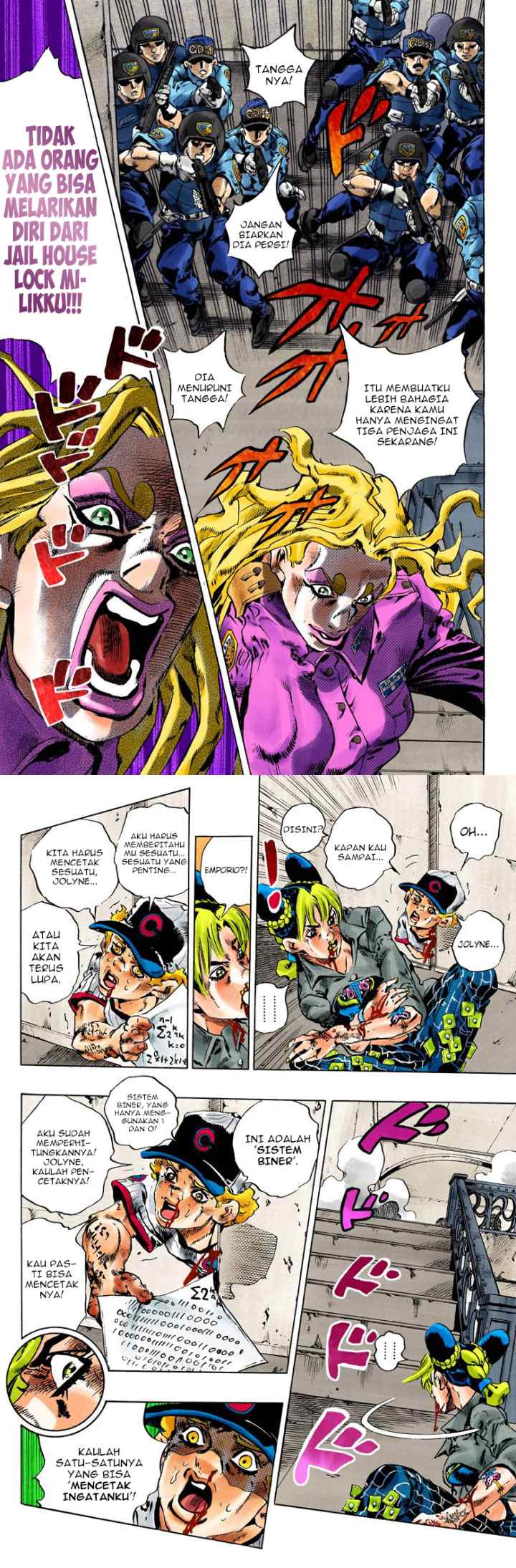 JoJo no Kimyou na Bouken - Stone Ocean chapter 101 halaman 8