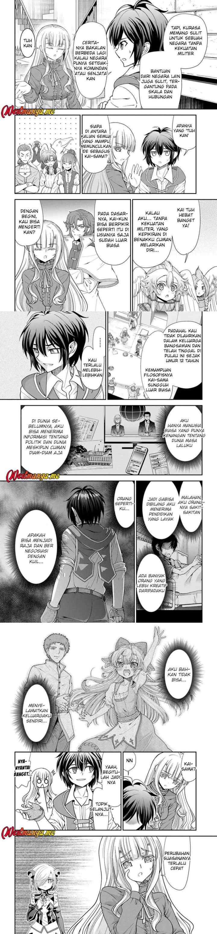 Tenohira Kaitaku Mura de Isekai Kenkokuki: Fueteku Yome-tachi to Nonbiri Mujintou Life chapter 58 halaman 4