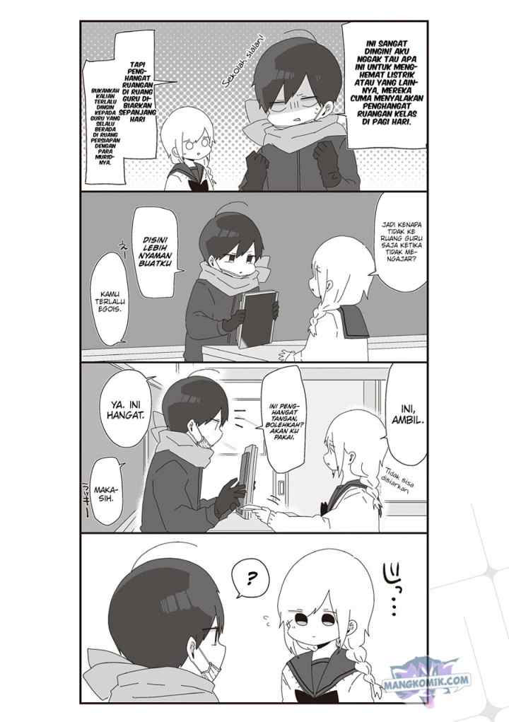 Homura-sensei wa Tabun Motenai chapter 44 halaman 4