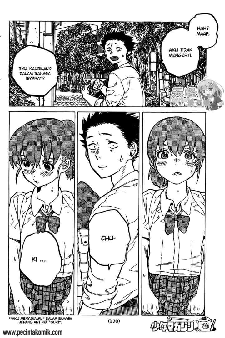 Koe no Katachi chapter 23 halaman 18