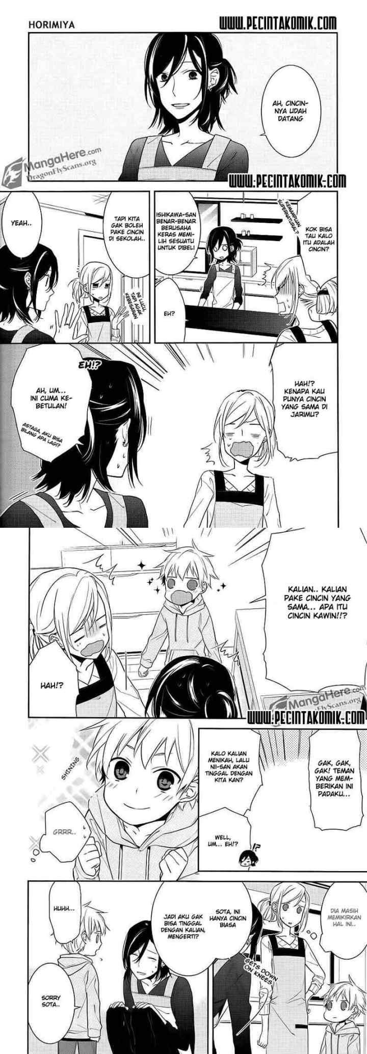 Horimiya chapter 9 halaman 11