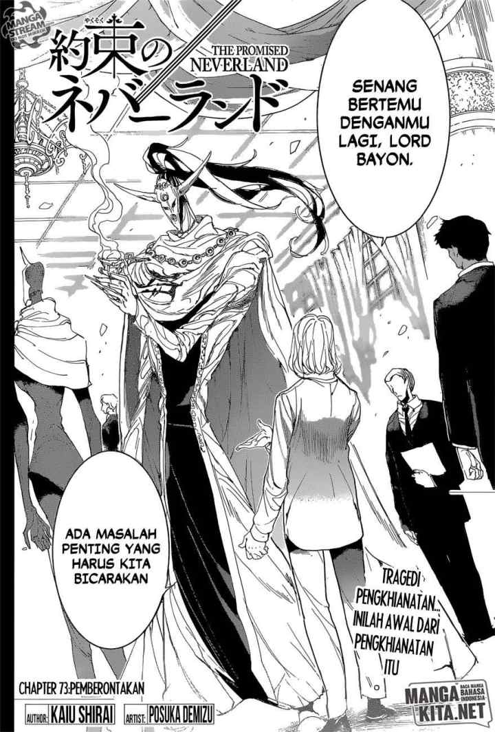 Yakusoku no Neverland chapter 73 halaman 5