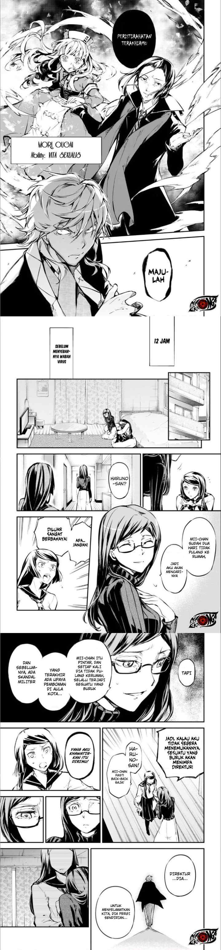 Bungou Stray Dogs chapter 50 halaman 4