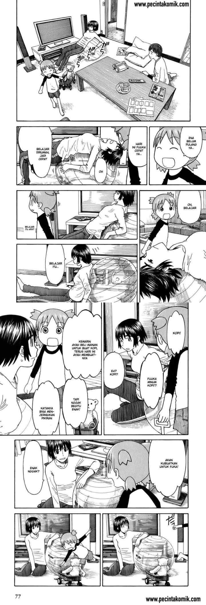 Yotsuba to! chapter 58 halaman 10