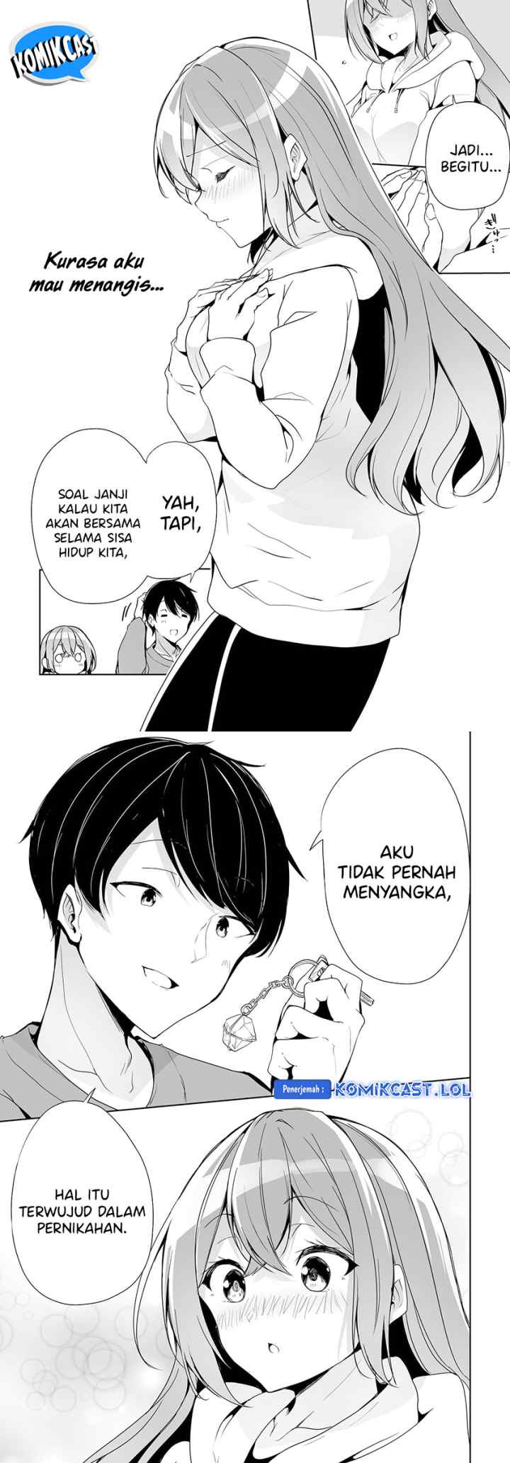 Danshi dato Omotteita Osananajimi to no Shinkon Seikatsu ga Umakuiki sugiru Kudan ni Tsuite chapter 4 halaman 15