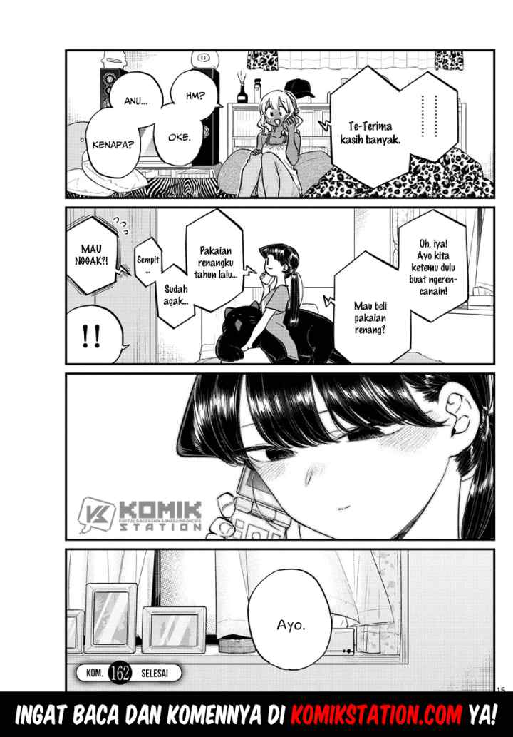 Komi-san wa Komyushou Desu chapter 162 halaman 17