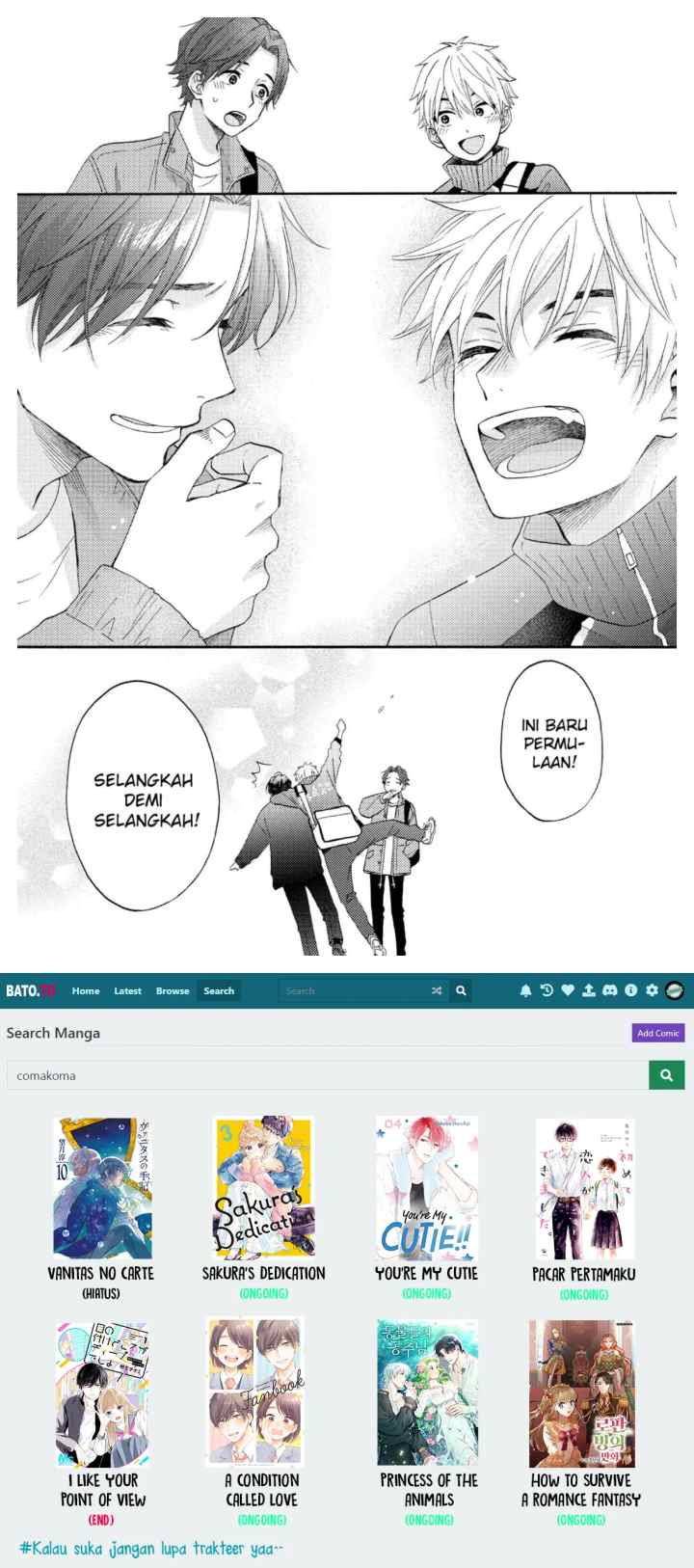 Hananoi-kun to Koi no Yamai chapter 43 halaman 15