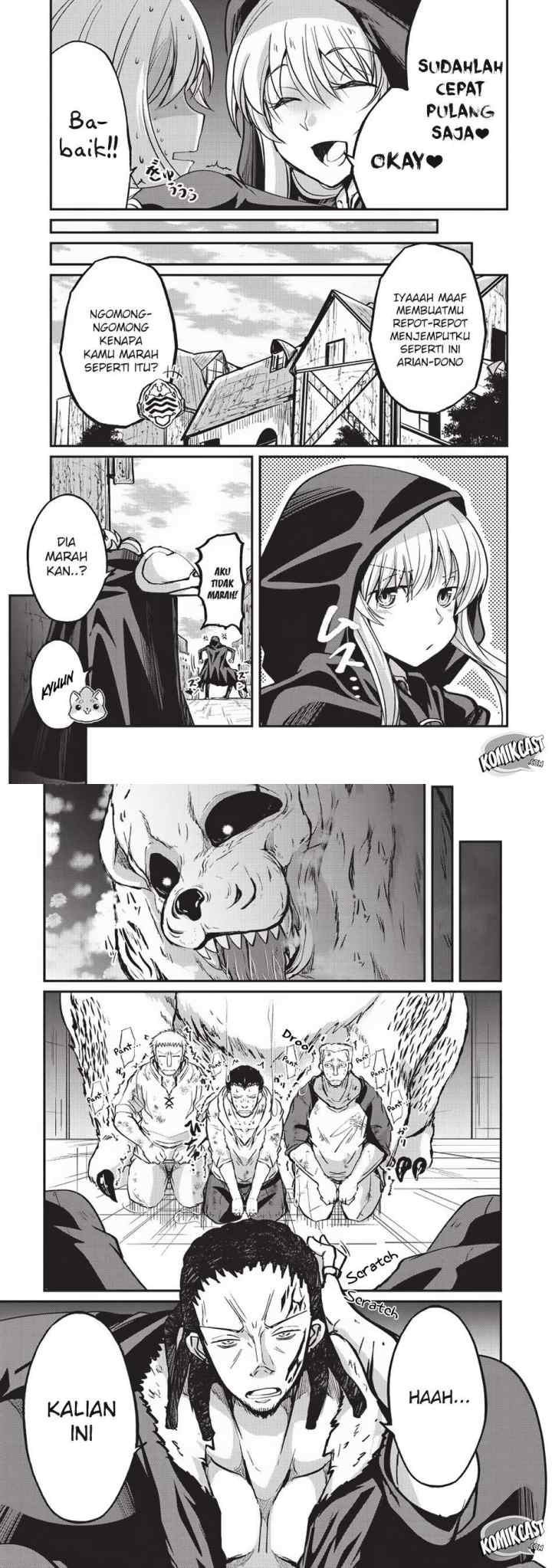 Gaikotsu Kishi-sama, Tadaima Isekai e Odekakechuu chapter 18 halaman 8