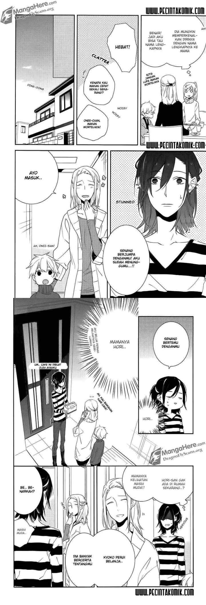 Horimiya chapter 4 halaman 8
