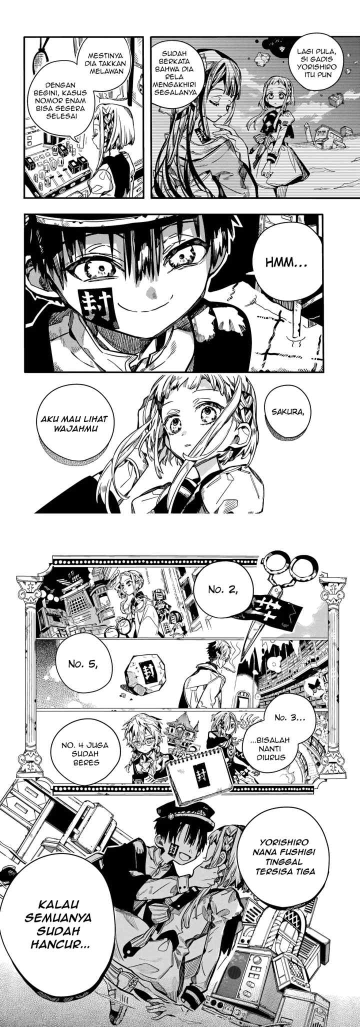 Jibaku Shounen Hanako-kun chapter 92 halaman 5