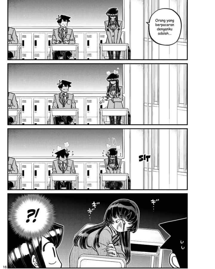 Komi-san wa Komyushou Desu chapter 325 halaman 16