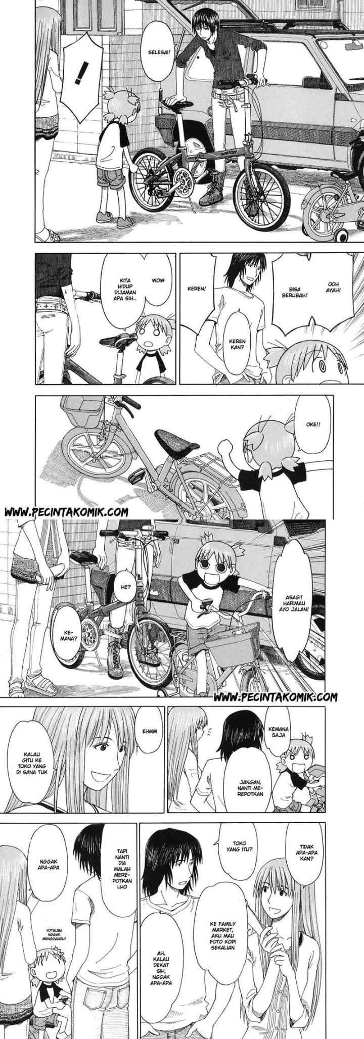Yotsuba to! chapter 37 halaman 9