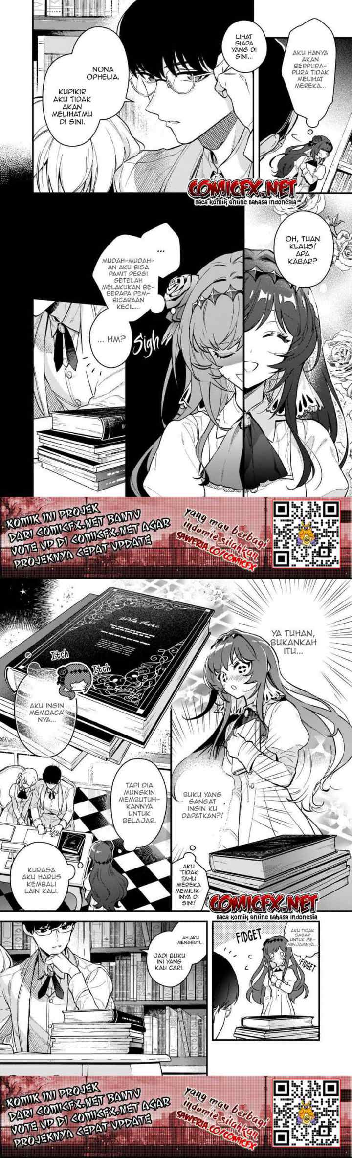 Akuyaku Reijou Route ga Nai Nante, Dare ga Itta no? chapter 8.1 halaman 13