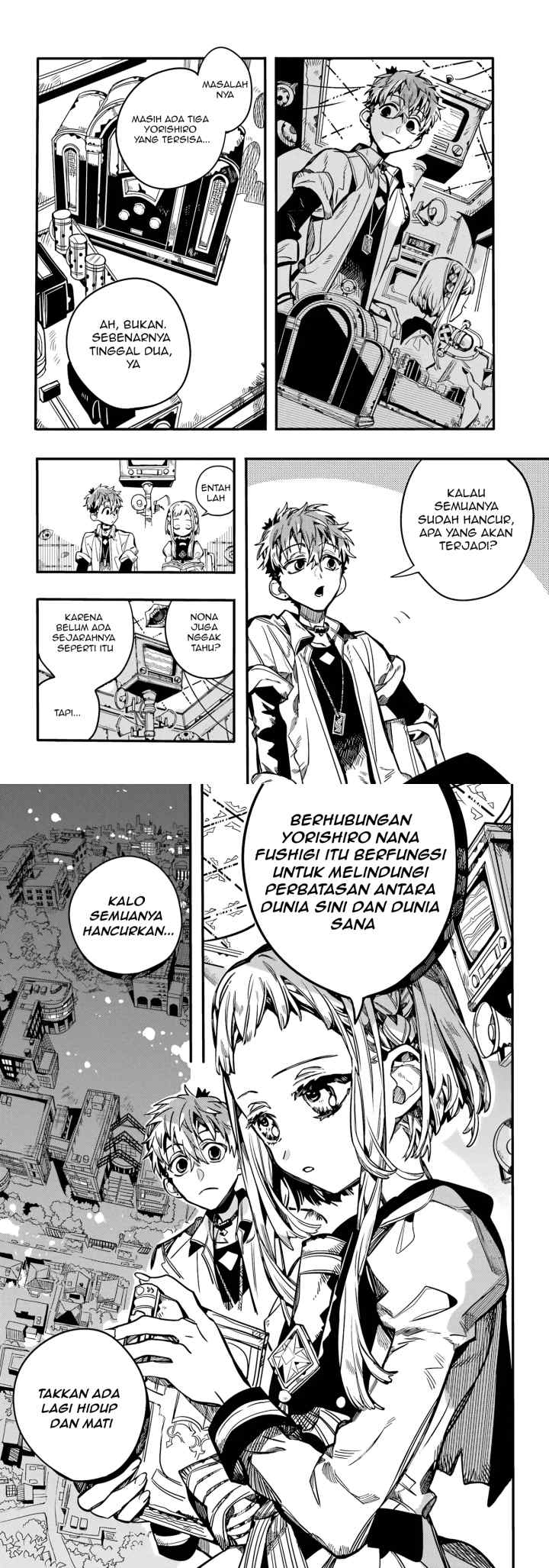 Jibaku Shounen Hanako-kun chapter 92 halaman 8