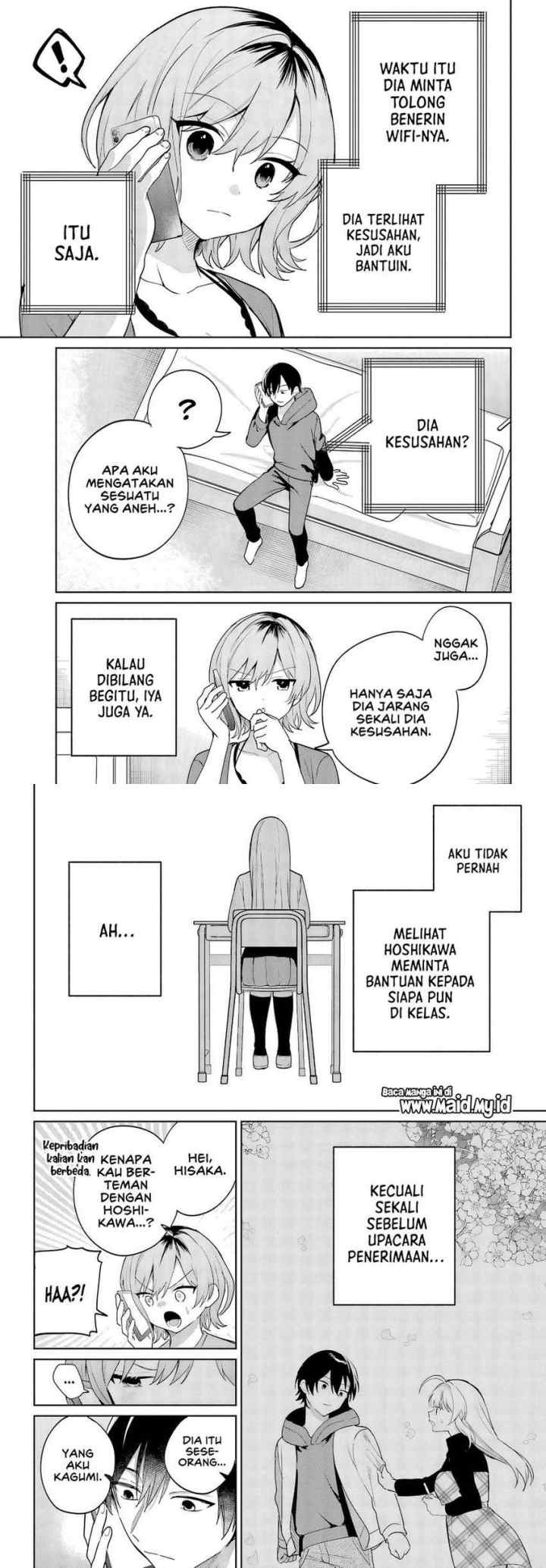 Remote Jugyou ni Nattara Class 1 no Bishoujo to Doukyo Suru Koto ni Natta chapter 6 halaman 12