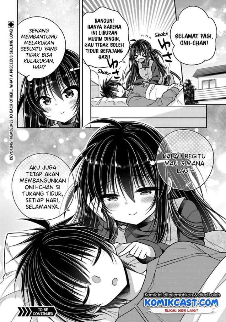 Siscon Ani to Brocon Imouto ga Shoujiki ni Nattara chapter 34 halaman 8