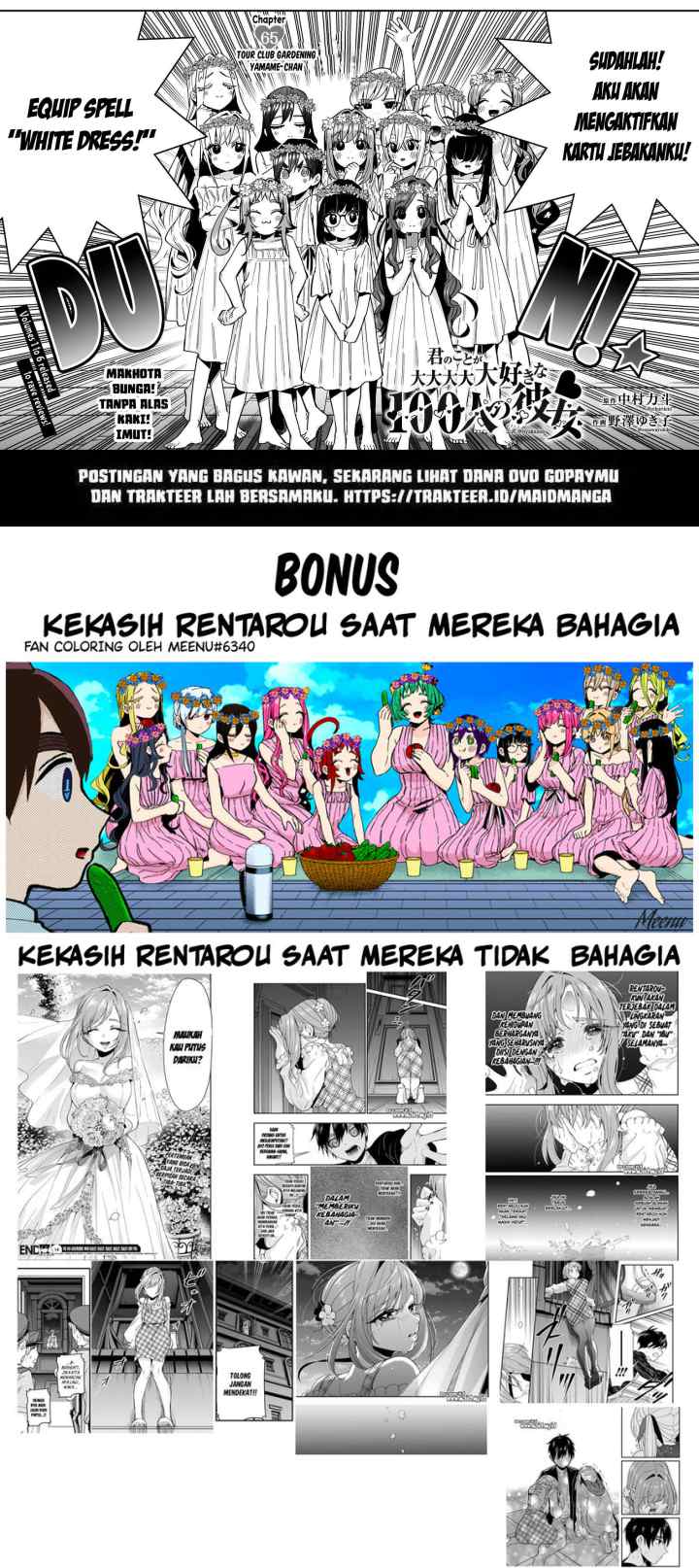Kimi no Koto ga Dai Dai Dai Dai Daisuki na 100-ri no Kanojo chapter 65 halaman 11