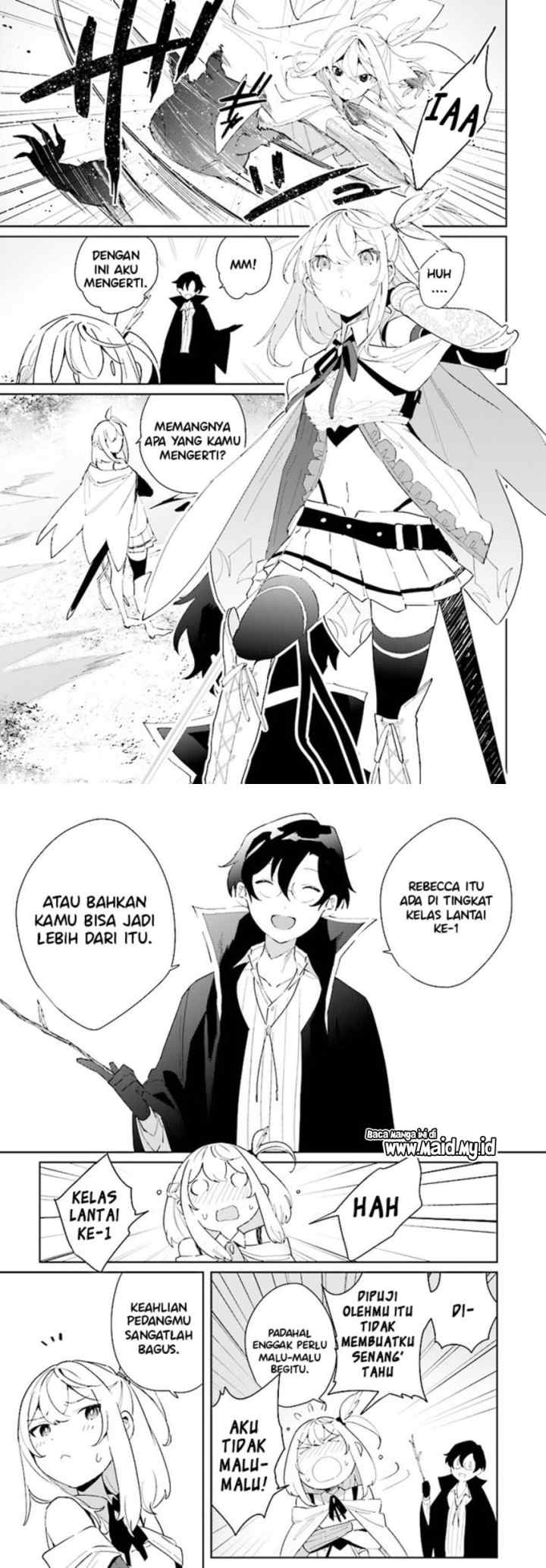 Henkyou Toshi no Ikuseisha Hajimari no Kaminari Hime chapter 4.1 halaman 6