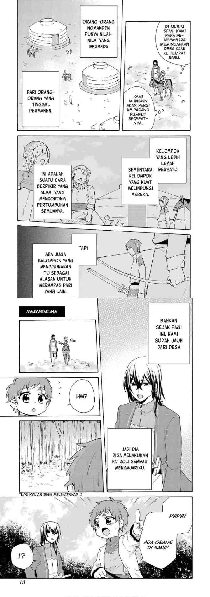 Tada Shiawasena Isekai Kazoku Seikatsu chapter 21 halaman 8