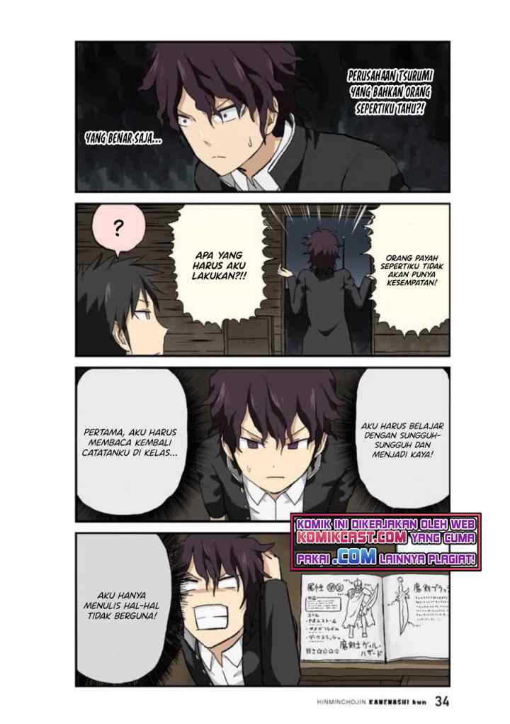 Hinmin Choujin Kanenashi-kun chapter 29 halaman 8