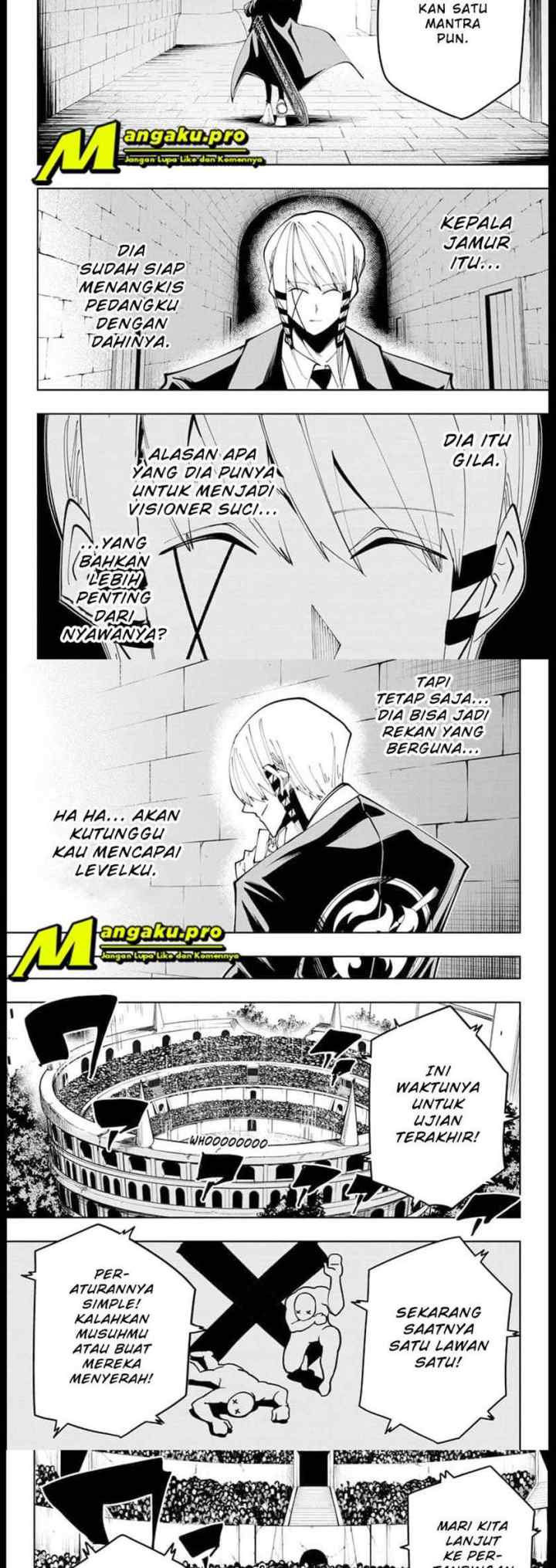 Mashle: Magic and Muscles chapter 57 halaman 9