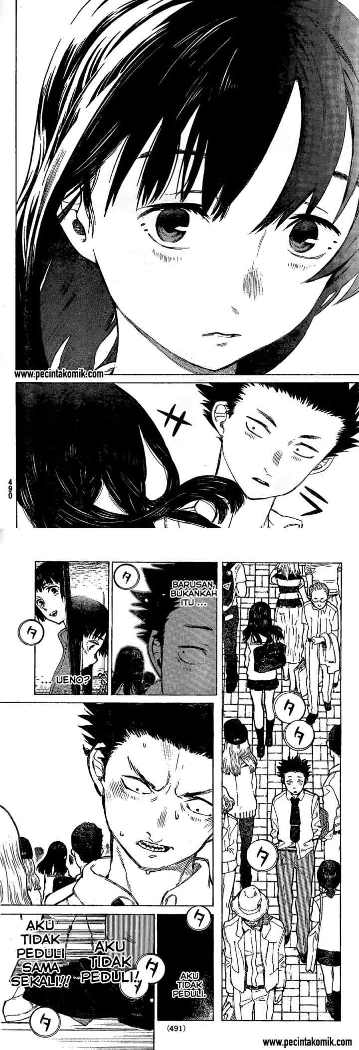 Koe no Katachi chapter 18 halaman 8