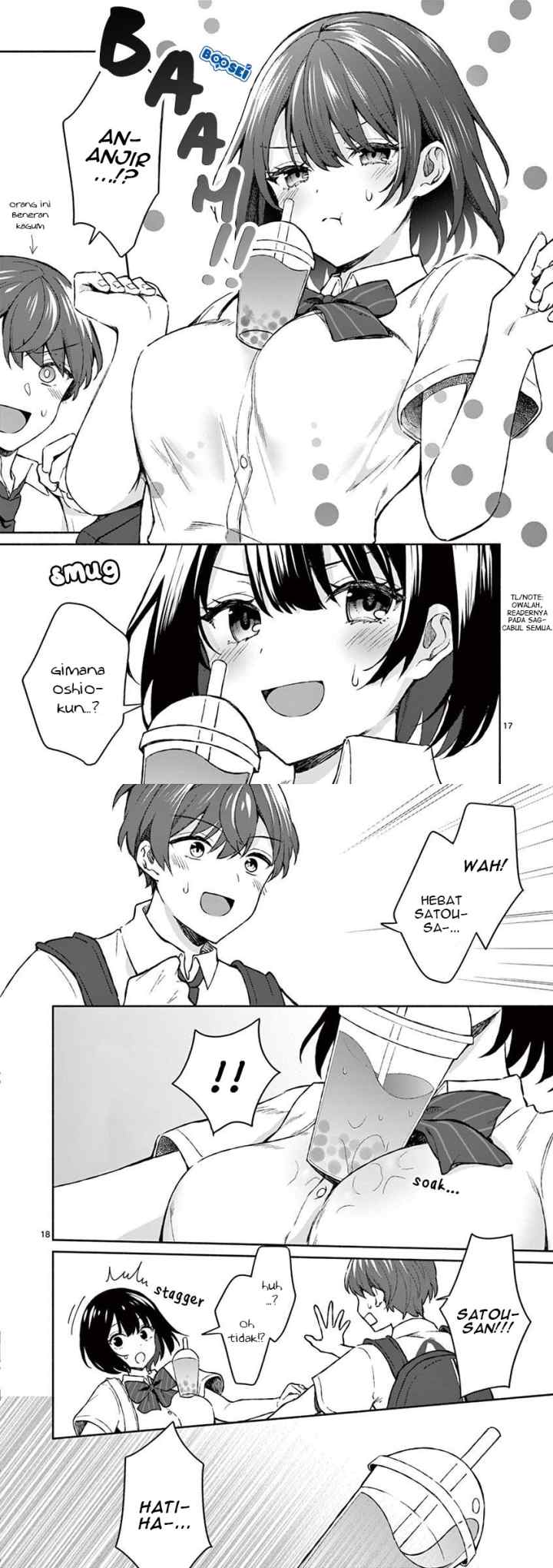 Shiotaiou no Sato-san ga Ore ni dake Amai chapter 5 halaman 10