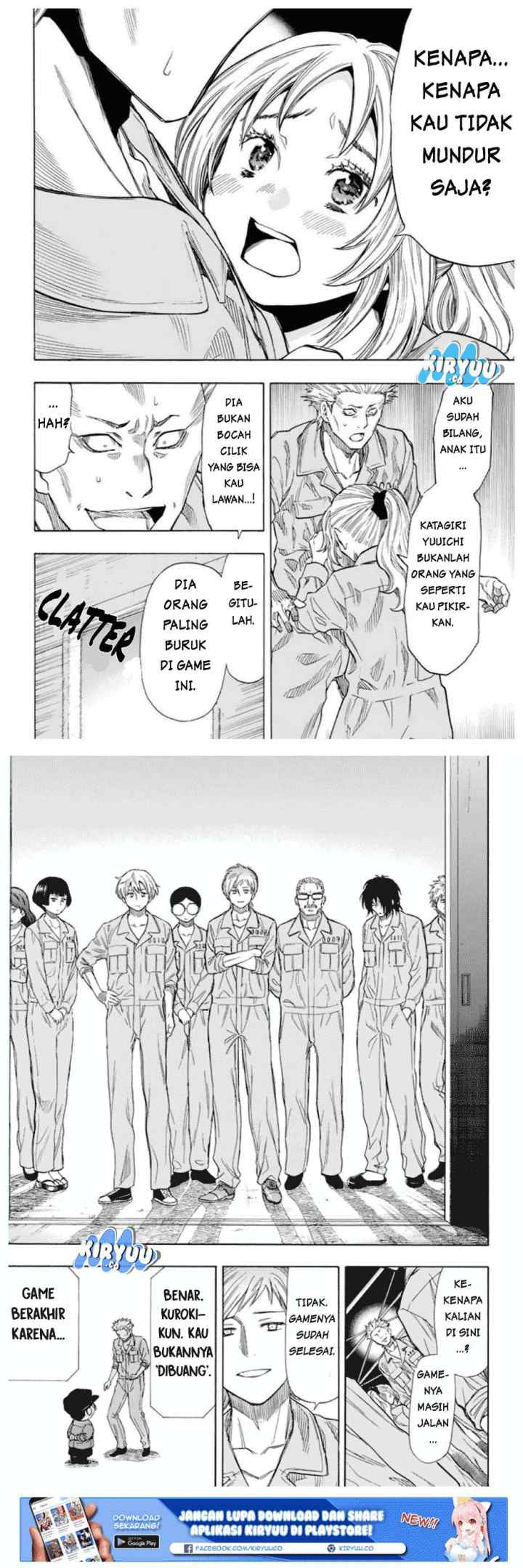 Tomodachi Game chapter 46 halaman 14