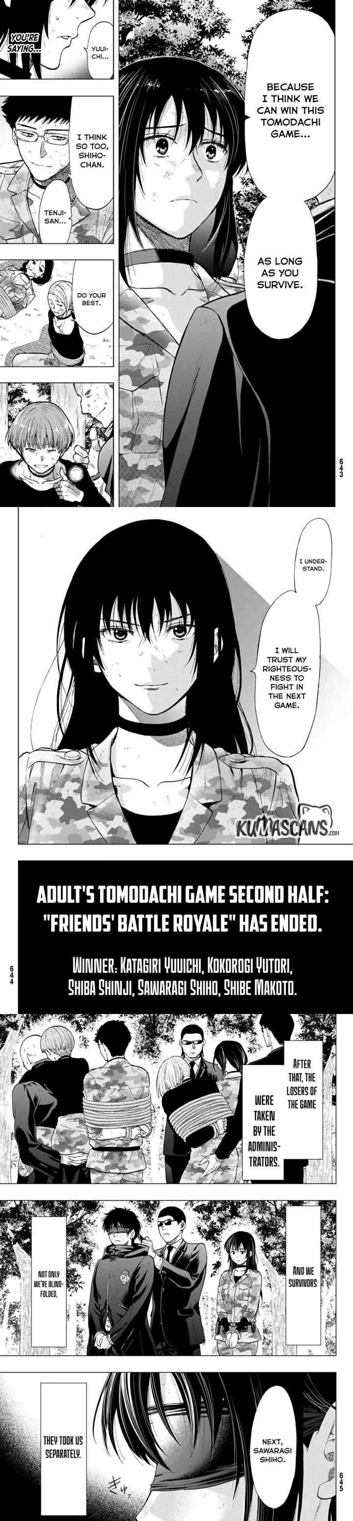 Tomodachi Game chapter 87 halaman 6