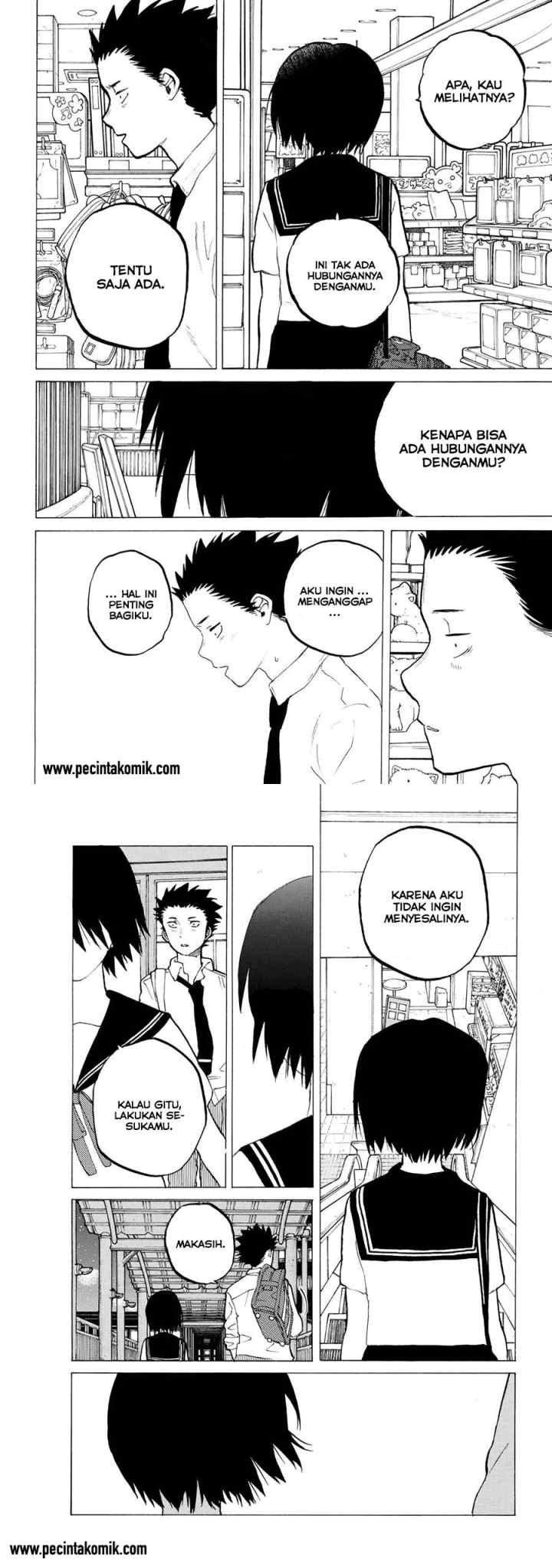Koe no Katachi chapter 30 halaman 10