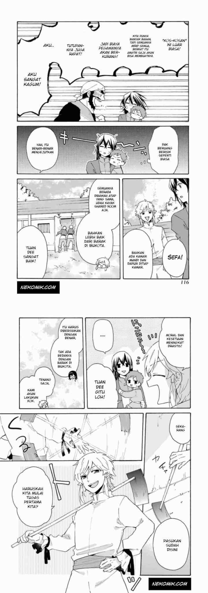 Tada Shiawasena Isekai Kazoku Seikatsu chapter 12 halaman 7