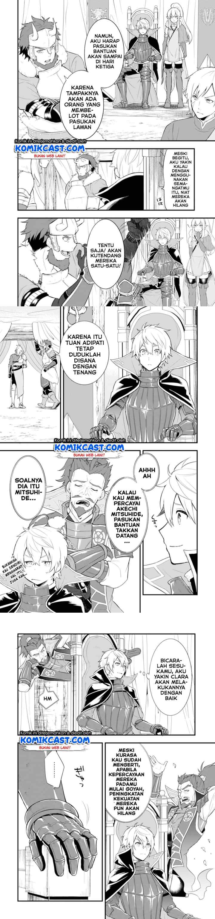 Oda Nobunaga to Iu Nazo no Shokugyo ga Mahou Kenshi yori Cheat Dattanode, Oukoku wo Tsukuru Koto ni chapter 25 halaman 8