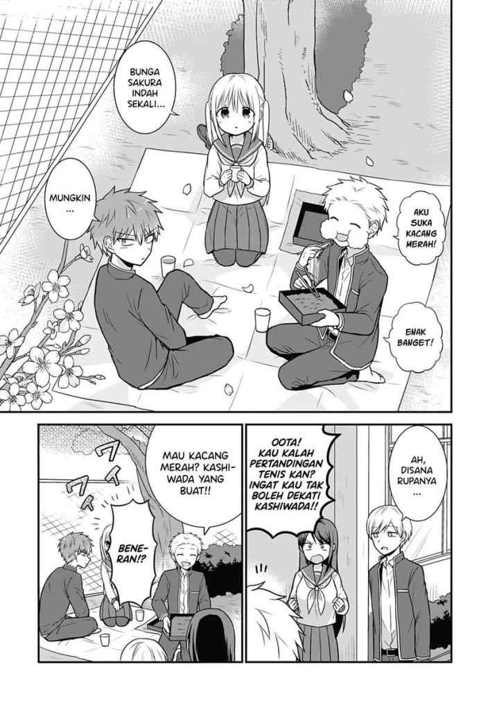 Kao ni denai Kashiwada-san to Kao ni deru Ota-kun chapter 25 halaman 7
