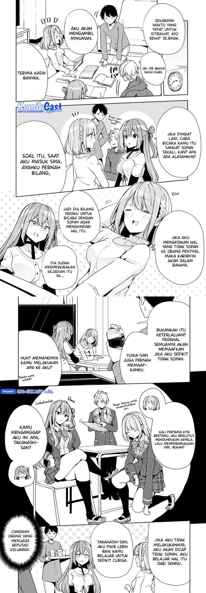 Danshi dato Omotteita Osananajimi to no Shinkon Seikatsu ga Umakuiki sugiru Kudan ni Tsuite chapter 4 halaman 8