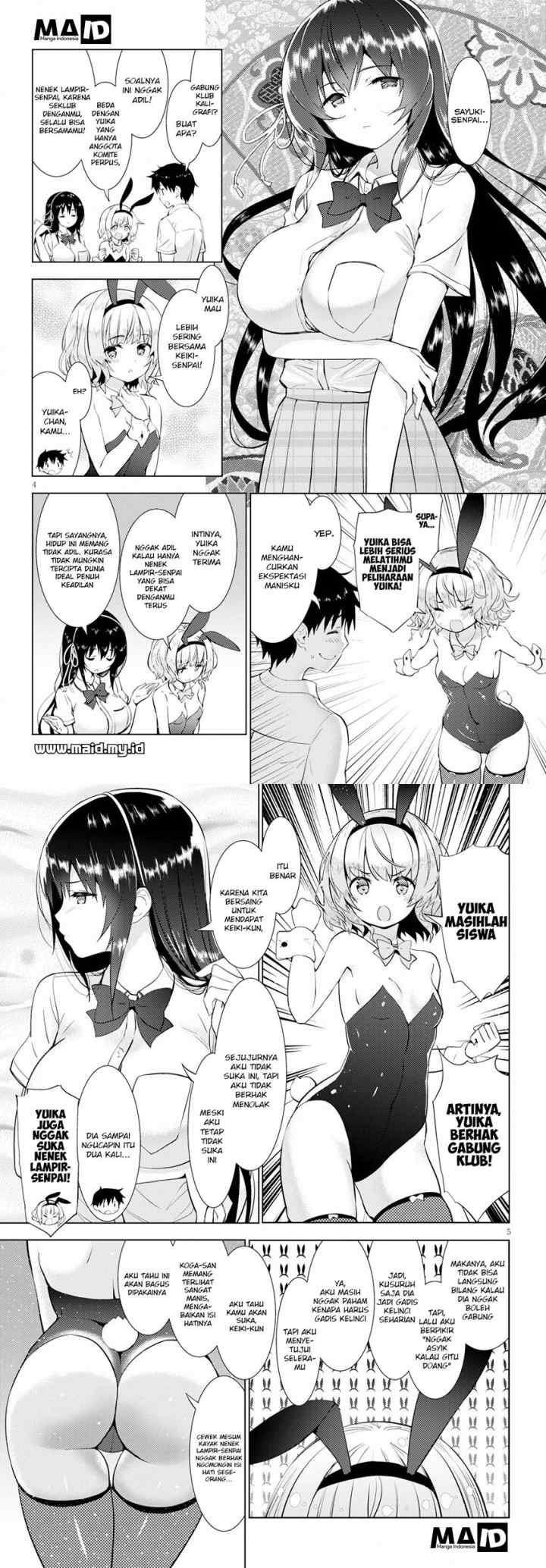 Kawaiikereba Hentai demo Suki ni Natte Kuremasu ka? chapter 14 halaman 4
