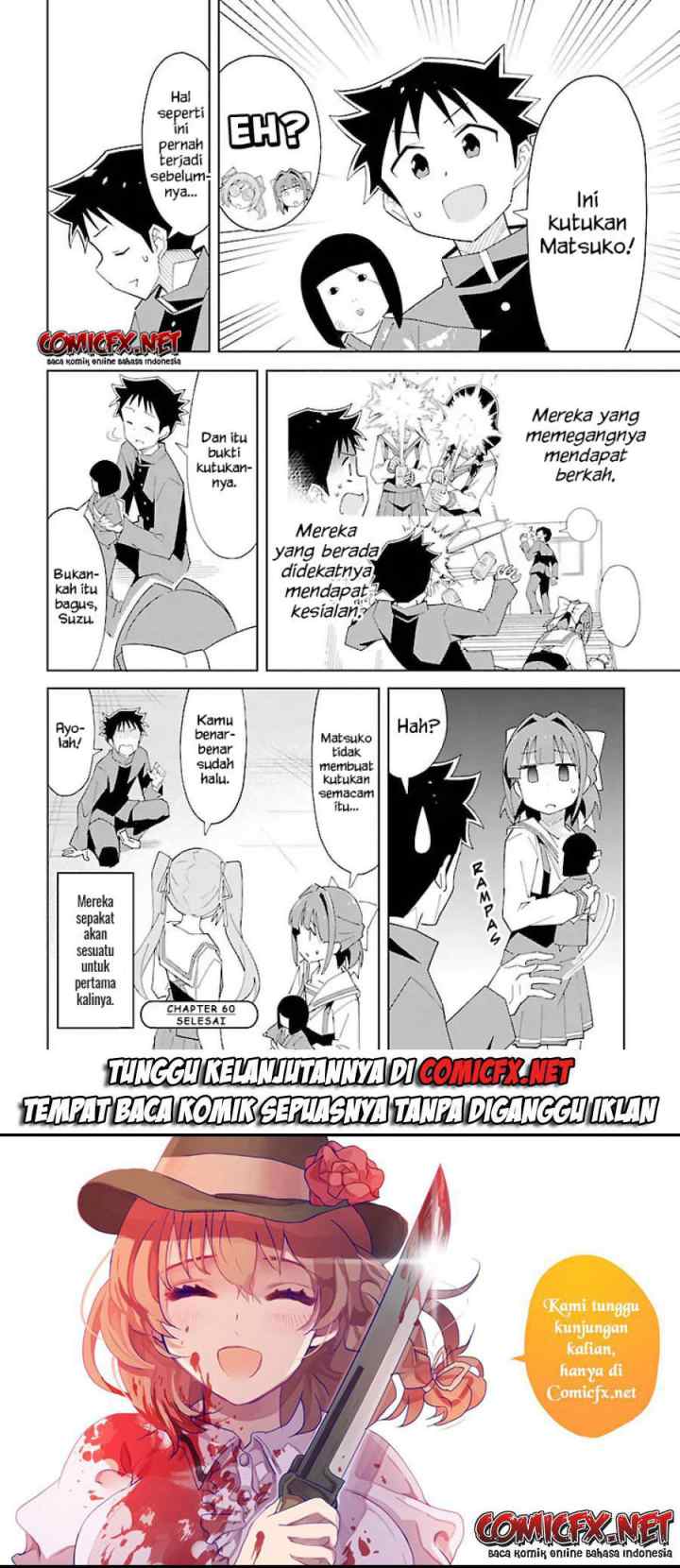 Atsumare! Fushigi Kenkyuubu chapter 60 halaman 8