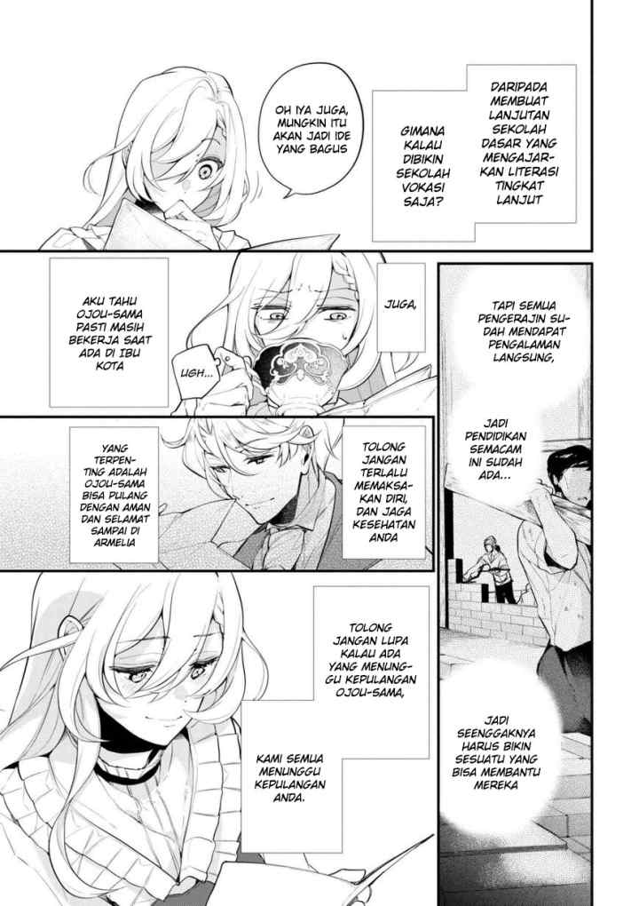 Koushaku Reijou no Tashinami chapter 36.1 halaman 6