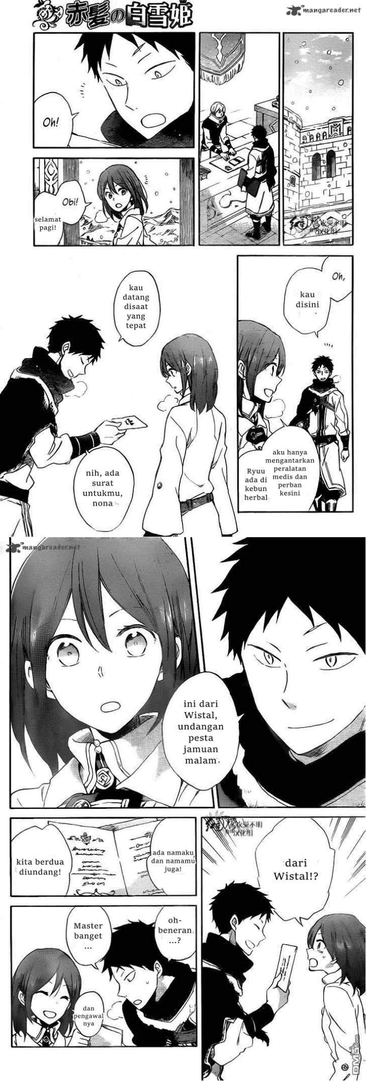 Akagami no Shirayukihime chapter 64 halaman 11