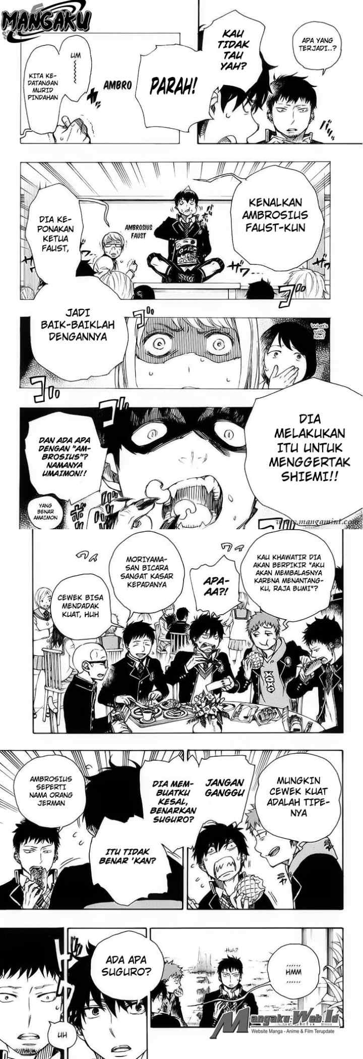 Ao No Exorcist chapter 84 halaman 4