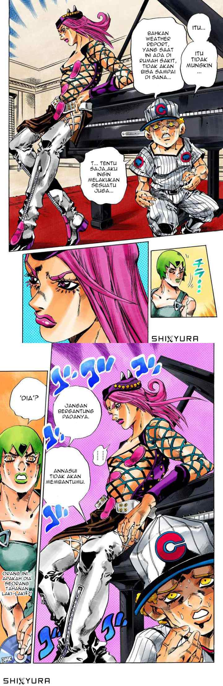JoJo no Kimyou na Bouken - Stone Ocean chapter 58 halaman 10
