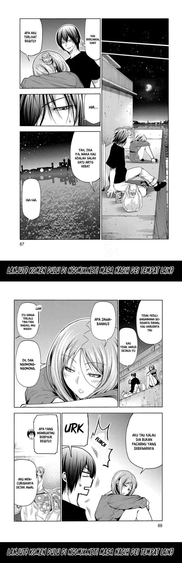 Grand Blue chapter 69.2 halaman 11