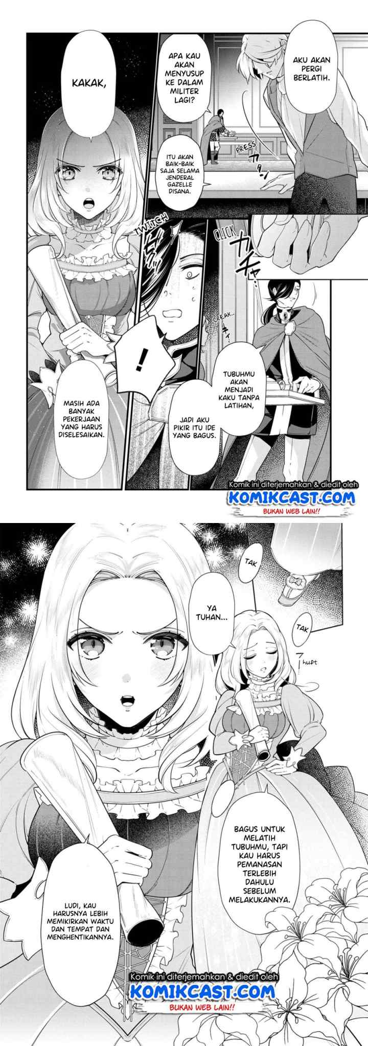 Koushaku Reijou no Tashinami chapter 50 halaman 7