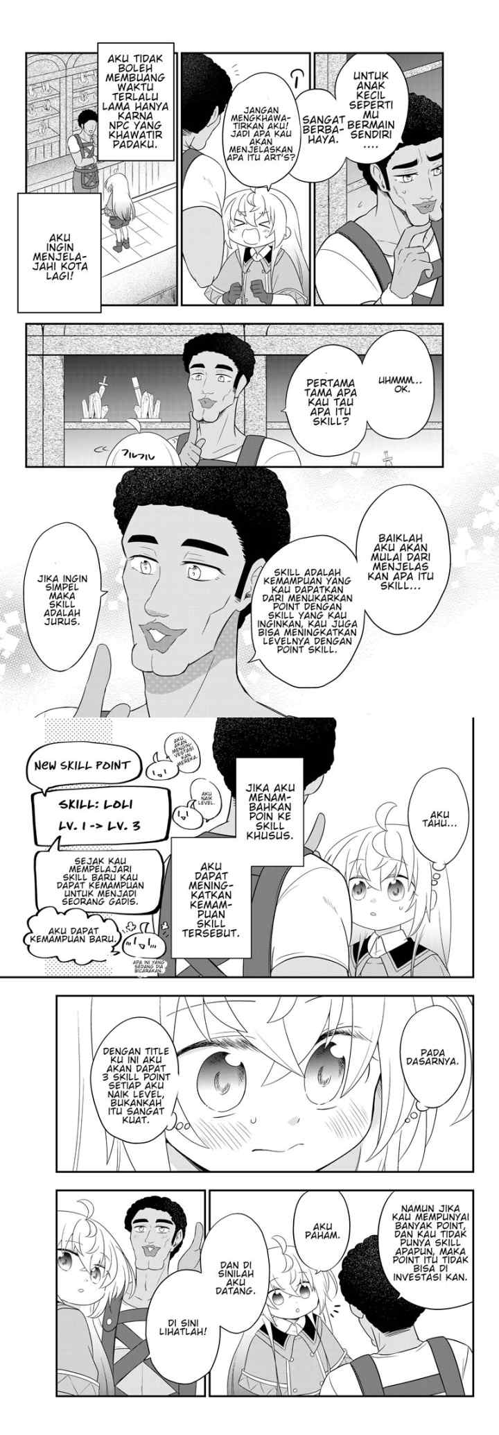 Bishoujo ni Natta kedo, Netoge Haijin Yattemasu chapter 3 halaman 8