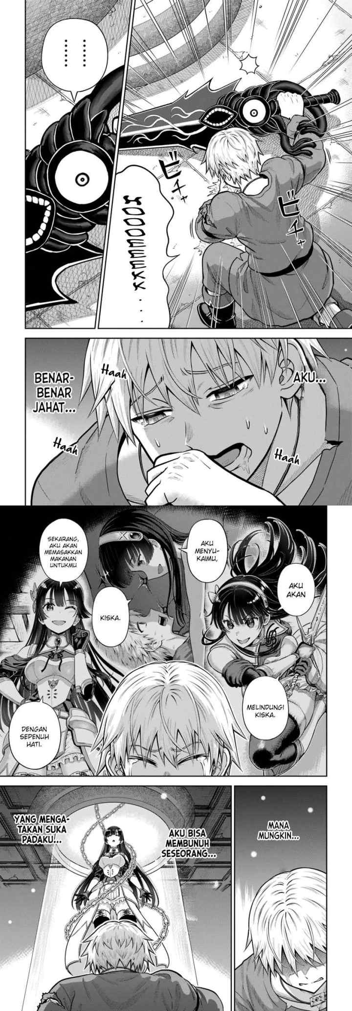 Dungeon ni Hisomu Yandere na Kanojo ni Ore wa Nando mo Korosareru chapter 17 halaman 7