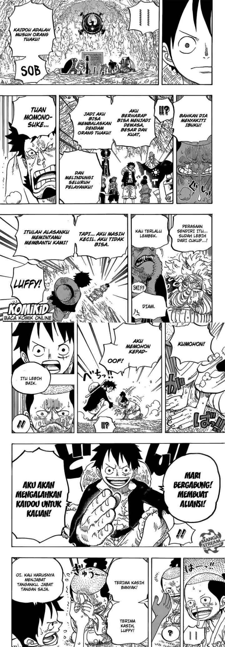 One Piece chapter 819 halaman 8