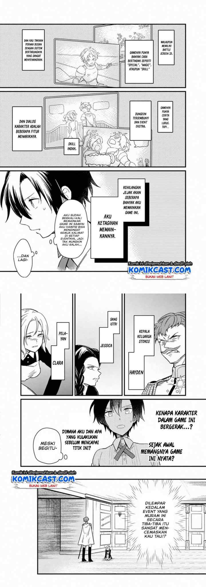 My Death Flags Show No Sign of Ending chapter 1 halaman 4